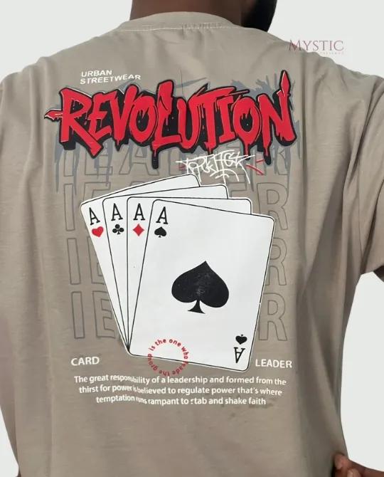 Off White Drop Shoulder T-shirt - Revolution view 3