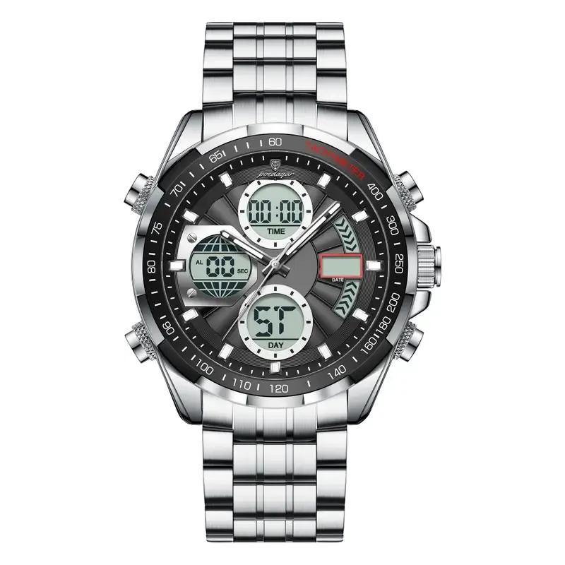 POEDAGAR E108 Silver Black