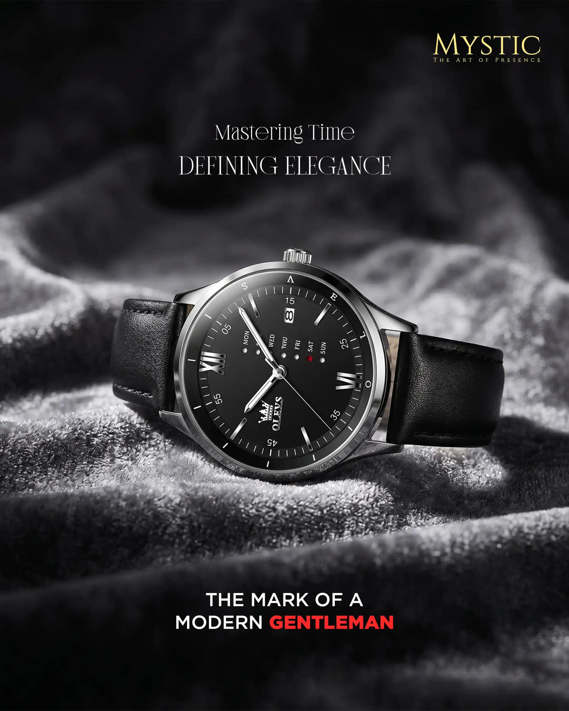 Olevs 2931L - Silver Black