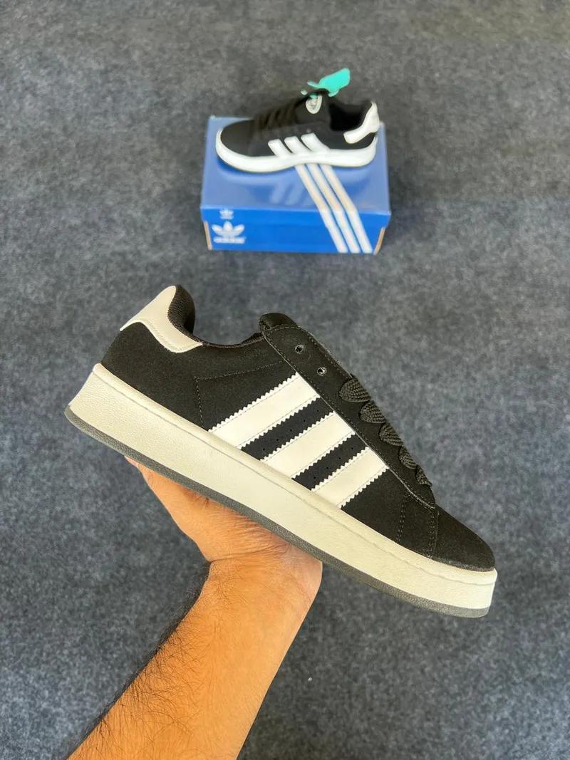 Campus 00S - Black (White Sole) view 2