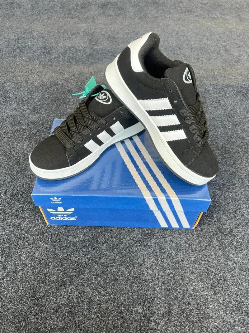 Campus 00S - Black (White Sole) view 8