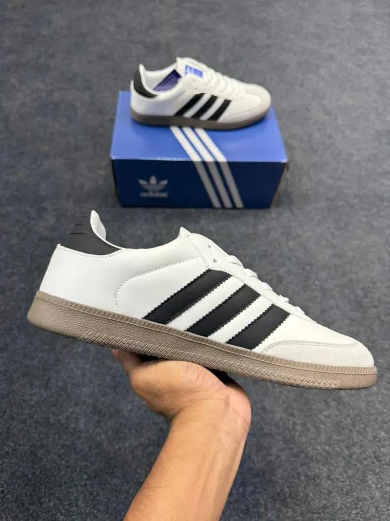 Samba OG - White (White Toe) view 2