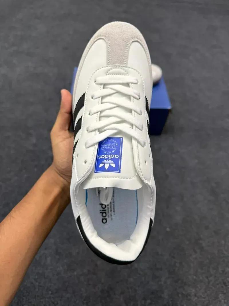 Samba OG - White (White Toe) view 4