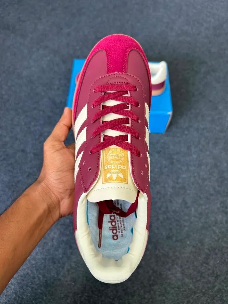 Samba OG - Maroon view 4