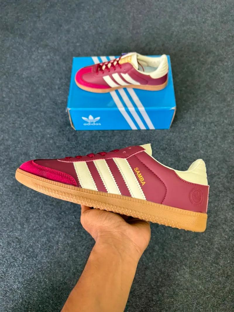 Samba OG - Maroon view 2