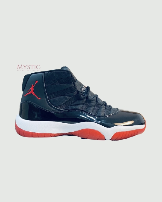 Nike Air Jordan 11 - Black/Red view 2