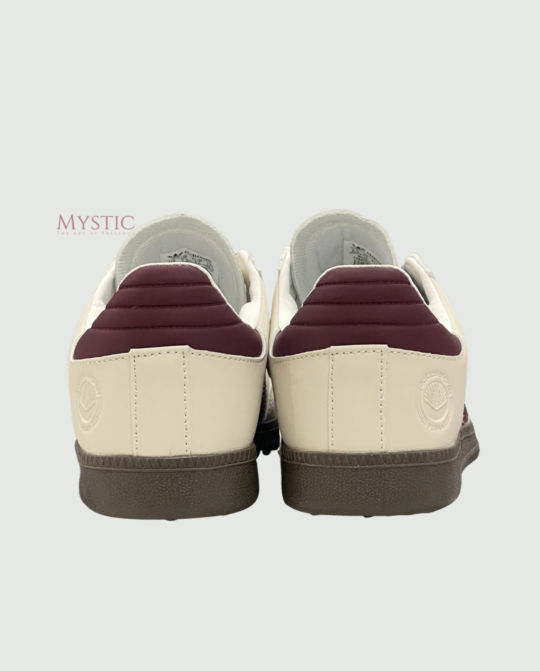 Adidas Samba OG - Wonder White / Shadow Red / Gum view 5