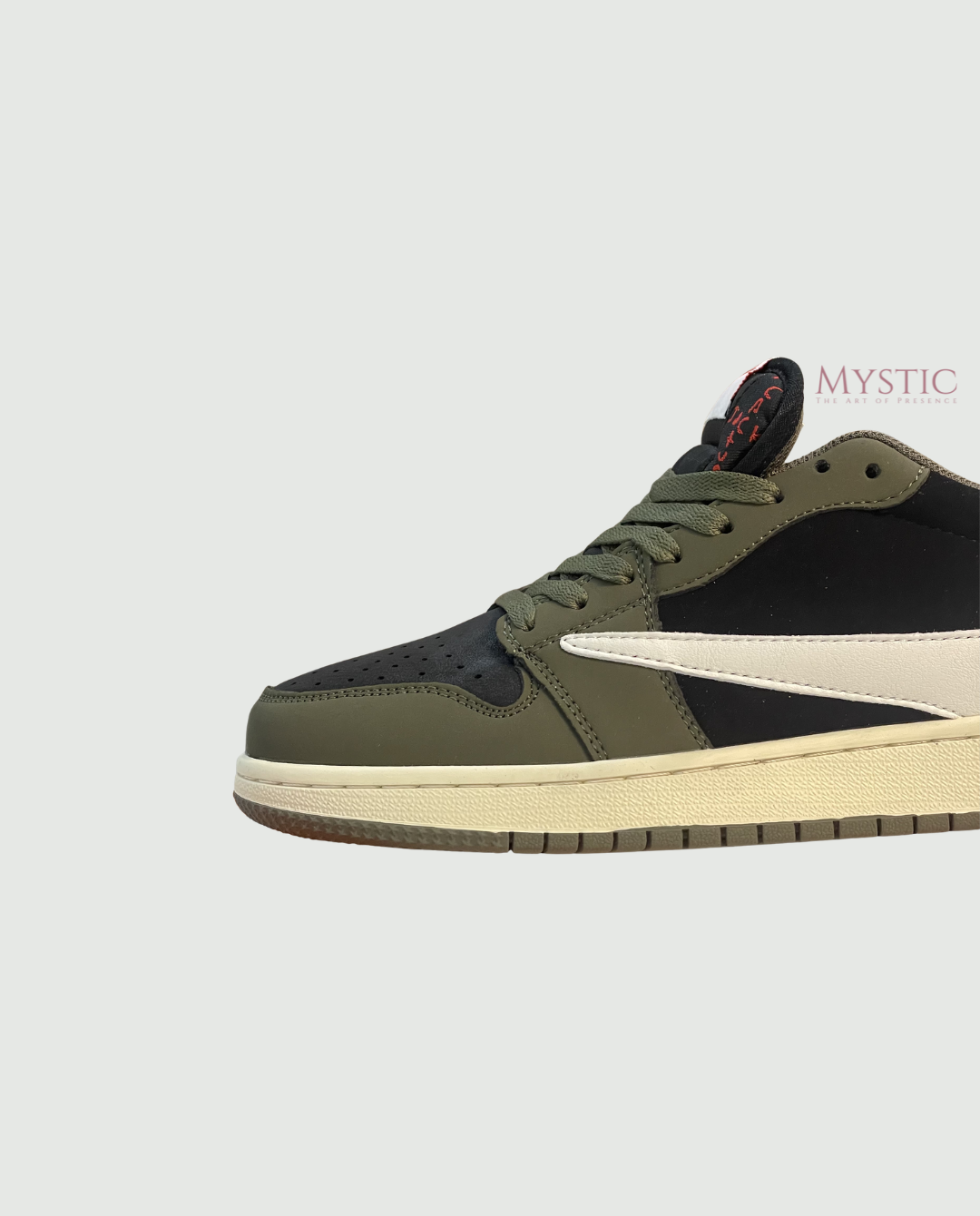 Travis Scott x Air Jordan 1 Low OG - Black Olive view 4