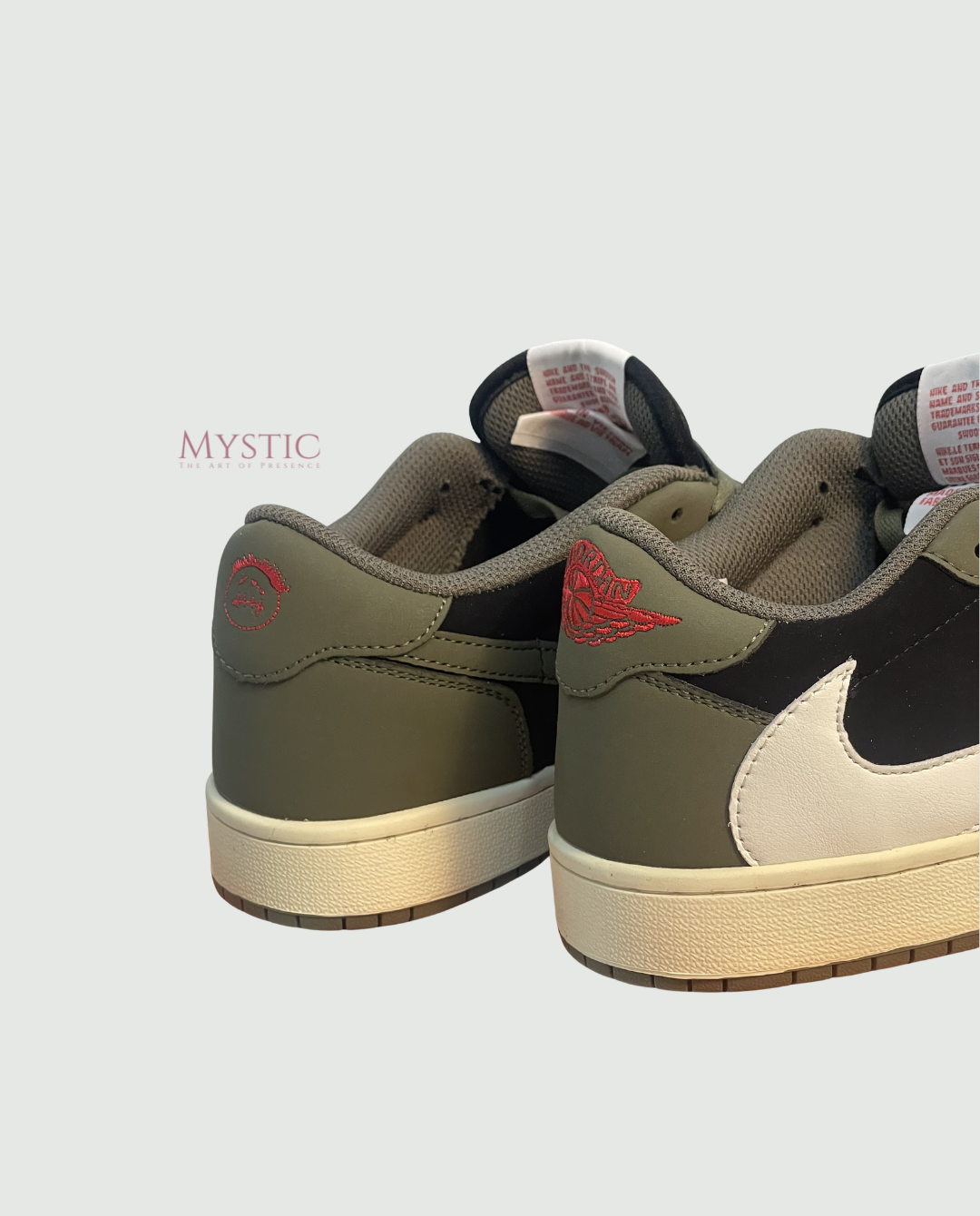 Travis Scott x Air Jordan 1 Low OG - Black Olive view 5