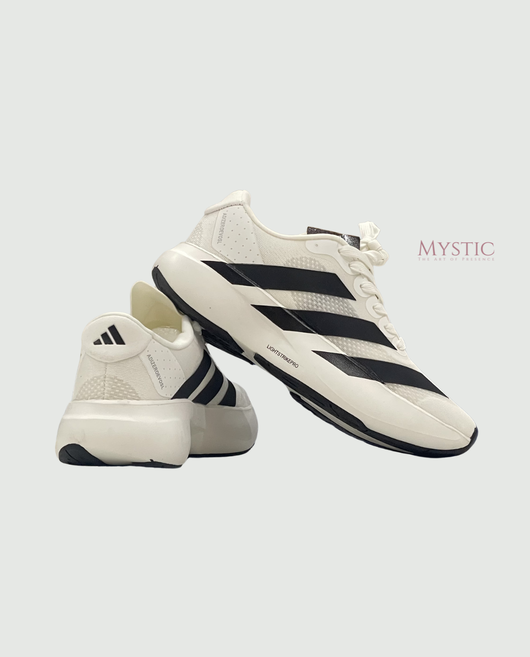 Adidas Adizero EVO SL - Cloud White / Core Black / Cloud White view 3