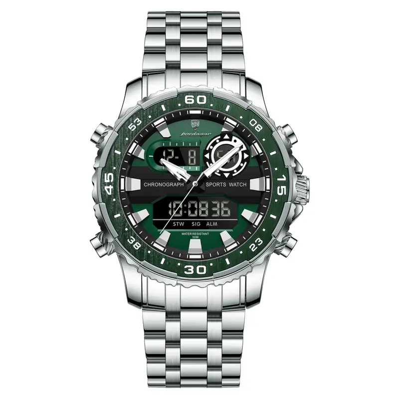 POEDAGAR E122 Silver Green